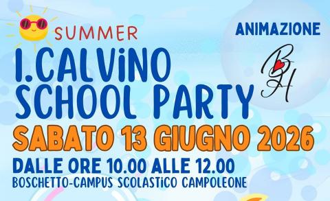 Summer I.Calvino School Party 2026