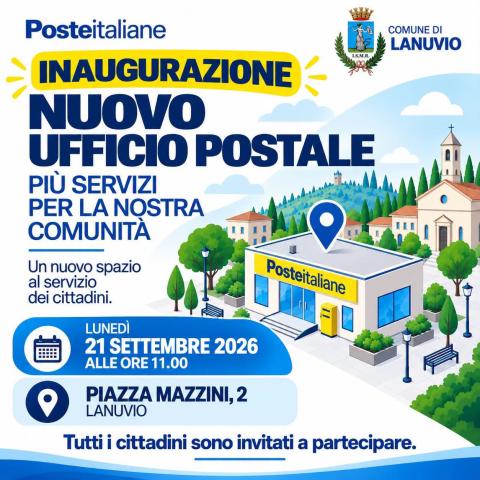 Inaugurazione Nuovo Ufficio Postale