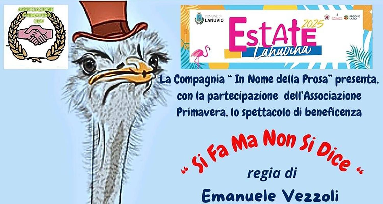 Si fa ma non si dice