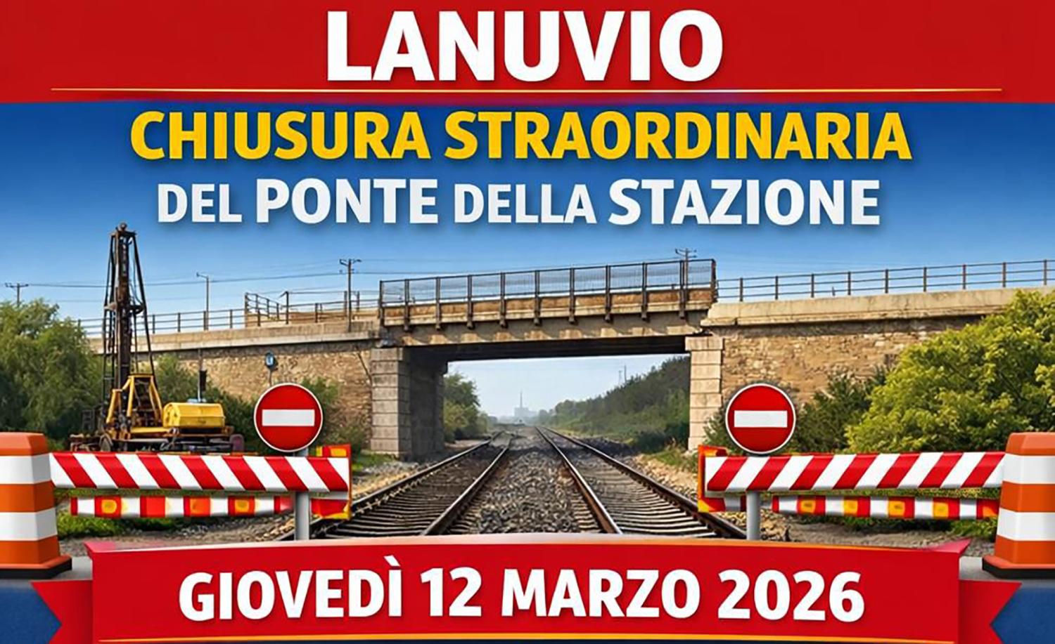 Chiusura Ponte della Stazione