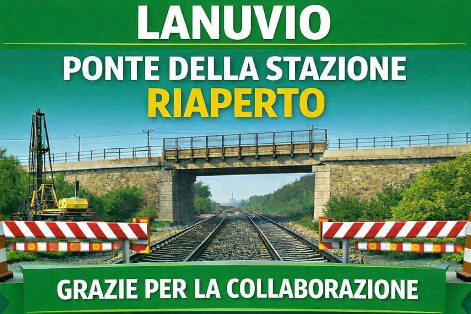 Riapertura Ponte della Stazione